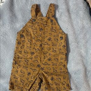 Carter's Overalls Dinosaur Print